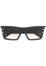 Balmain Eyewear square-frame tinted sunglasses - Blu