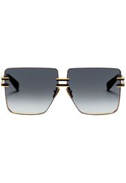 Balmain Eyewear Gendarme oversized square-frame sunglasses - Nero