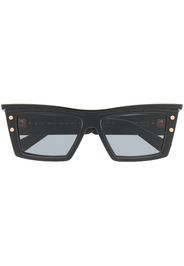 Balmain Eyewear B-VII rectangular-frame sunglasses - Nero