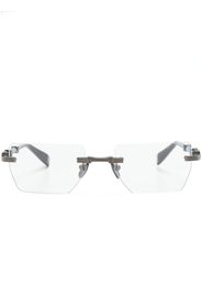 Balmain Eyewear Pierre rectangle-frame glasses - Nero