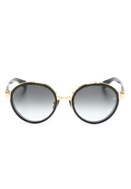 Balmain Eyewear Croissy round-frame sunglasses - Nero