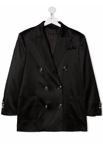 Balmain Kids Blazer monopetto - Nero