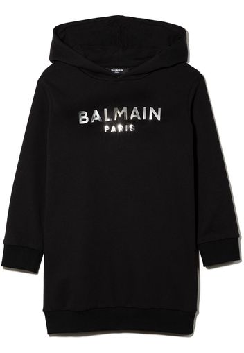 Balmain Kids Abito con stampa - Nero