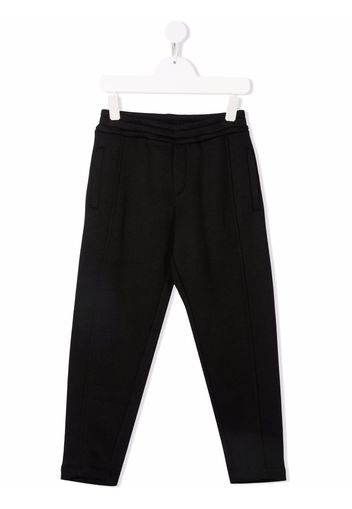 Balmain Kids logo-print sweatpants - Nero