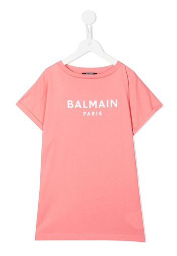 Balmain Kids T-shirt con stampa - Rosa