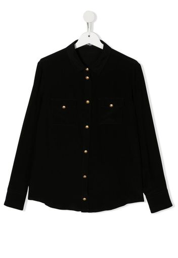 Balmain Kids Camicia - Nero