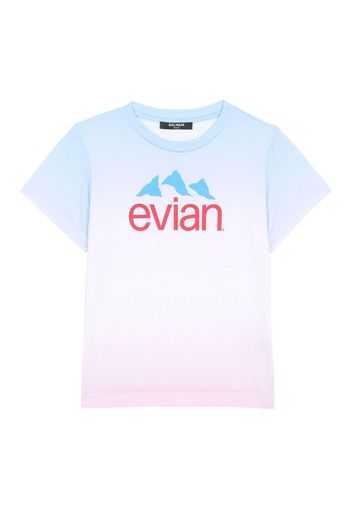 Balmain Kids logo-print ombré cotton T-shirt - SHP