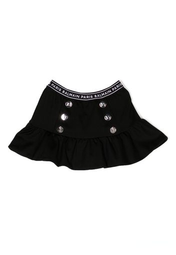 Balmain Kids Gonna con banda logo - Nero