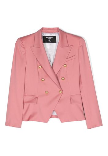 Balmain Kids double-breasted blazer - Rosa