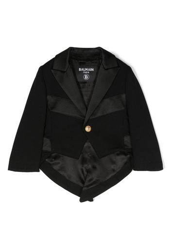 Balmain Kids panelled single-breasted blazer - Nero