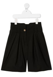 wide leg tailored shorts