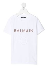 Balmain Kids T-shirt con stampa - Bianco