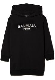 Balmain Kids Abito con stampa - Nero