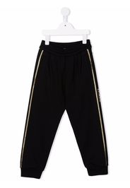 Balmain Kids side stripe-detail track pants - Nero