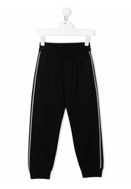 Balmain Kids side logo-print track pants - Nero