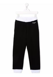 Balmain Kids contrast-trimmed track pants - Nero