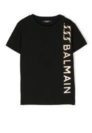 Balmain Kids T-shirt con applicazione - Nero