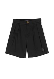Balmain Kids pleated tailored shorts - Nero