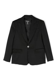 Balmain Kids single-breasted virgin-wool blazer - Nero