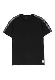 Balmain Kids logo-print cotton T-shirt - Nero