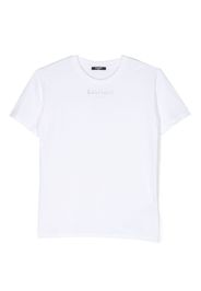 Balmain Kids logo-print cotton T-shirt - Bianco