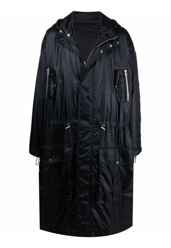 Balmain Parka con scollo a imbuto - Nero