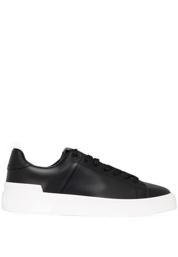 Balmain BALMAIN B COURT LT SNKR LCUP LGO SLE LTH - Nero