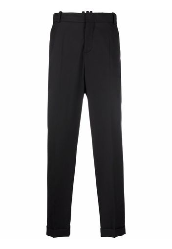 Balmain cropped tapered trousers - Nero