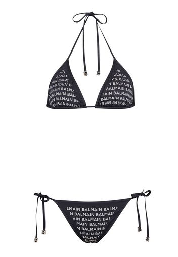 Balmain gem logo bikini set - 001