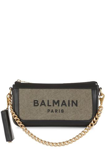 Balmain Borsa a tracolla con logo 1945 - Grigio