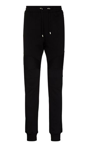 Balmain Pantaloni sportivi con stampa - Nero