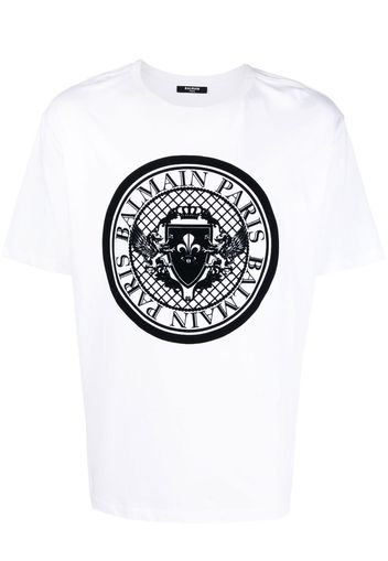 Balmain T-shirt con stampa - Bianco