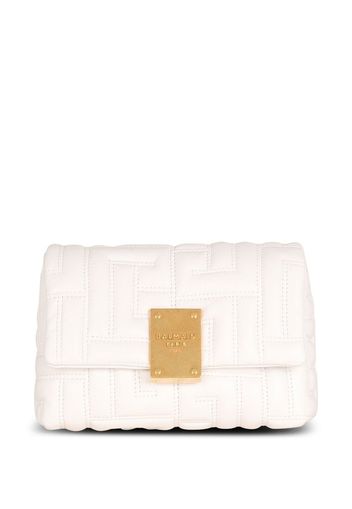 Balmain lambskin shoulder bag - Bianco