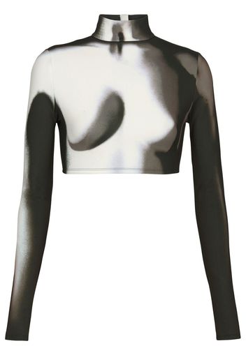 Balmain Top crop - Bianco