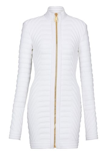 Balmain Abito con zip - Bianco