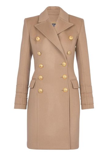 Balmain Cappotto doppiopetto - Marrone