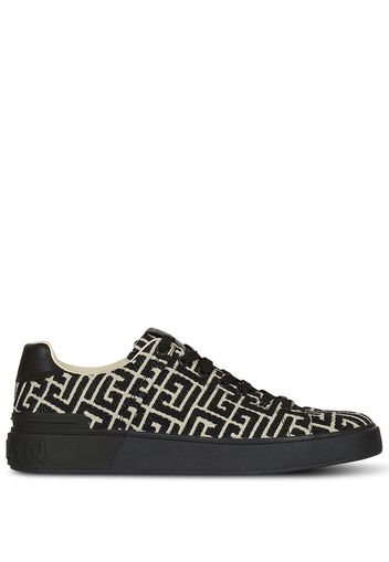 Balmain B-Court monogram sneakers - Nero