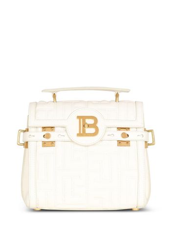 Balmain quilted B-Buzz tote bag - Bianco