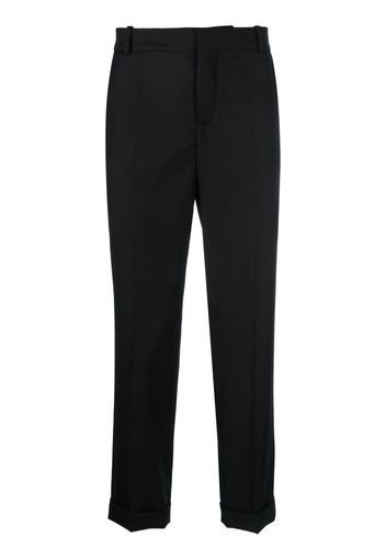 Balmain mid-rise cropped trousers - Nero