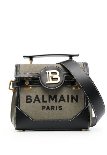 Balmain B-Buzz 23 canvas tote bag - Verde