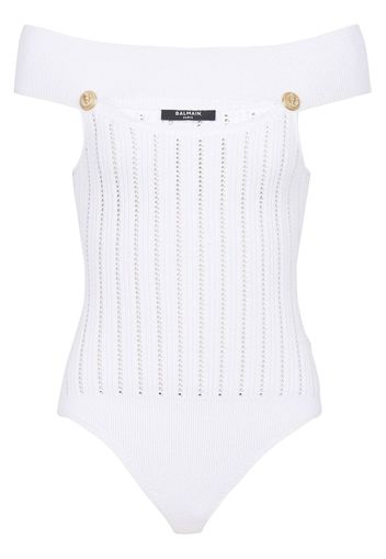 Balmain Body a coste - Bianco