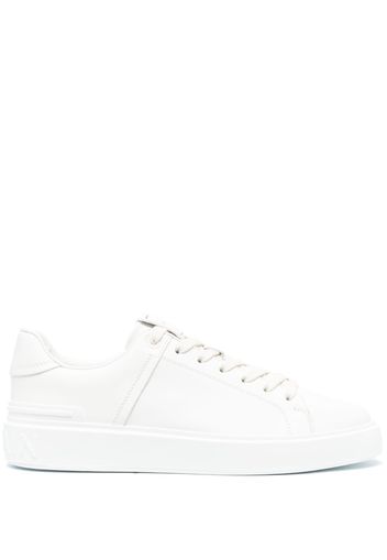 Balmain B-Court leather sneakers - Bianco