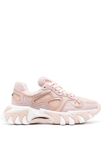 Balmain multi-panel lace-up sneakers - Rosa