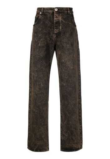 Balmain distressed-effect dnim jeans - Nero