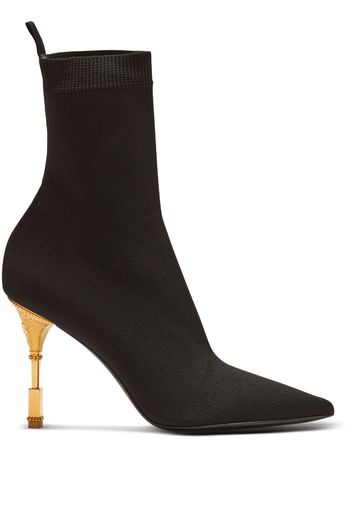 Balmain Stivaletti Moneta - Nero