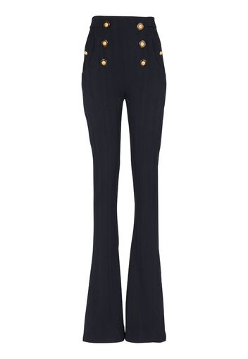 Balmain Pantaloni svasati - Nero