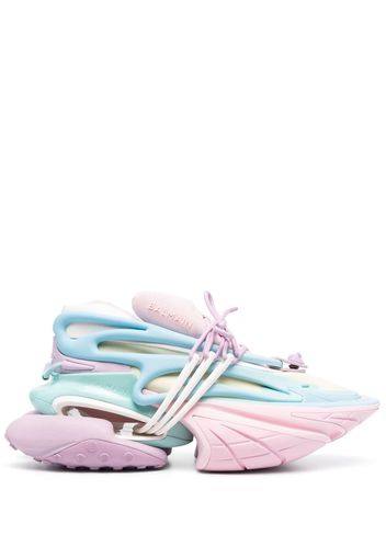 Balmain Sneakers Unicorn con design color-block - Blu