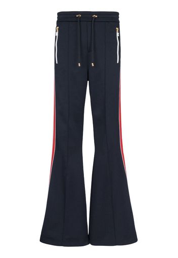 Balmain Pantaloni sportivi svasati anni '70 - Blu