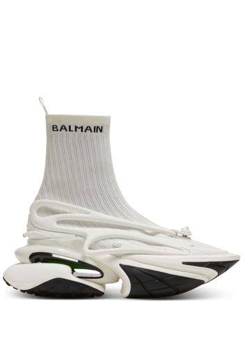 Balmain Sneakers alte Unicorn - Bianco