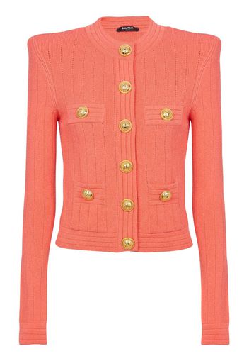 Balmain Cardigan girocollo - Rosa